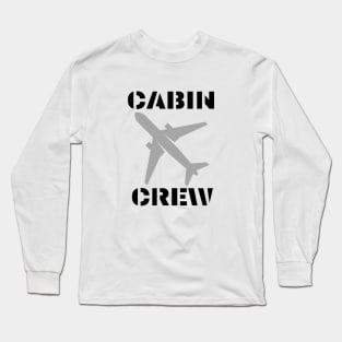 Cabin Crew (Flight Attendant) Long Sleeve T-Shirt